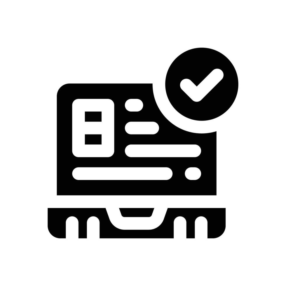 online booking line icon. Clean and minimalist icon for websites, mobile apps, presentations, and logos. Fully scalable and customizable for any project. vector