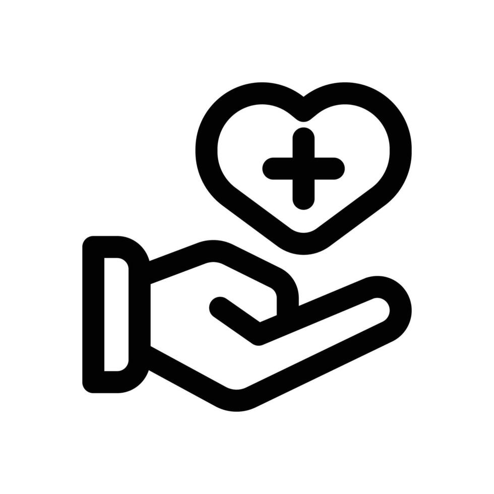 treatment line icon. Clean and minimalist icon for websites and mobile apps. vector