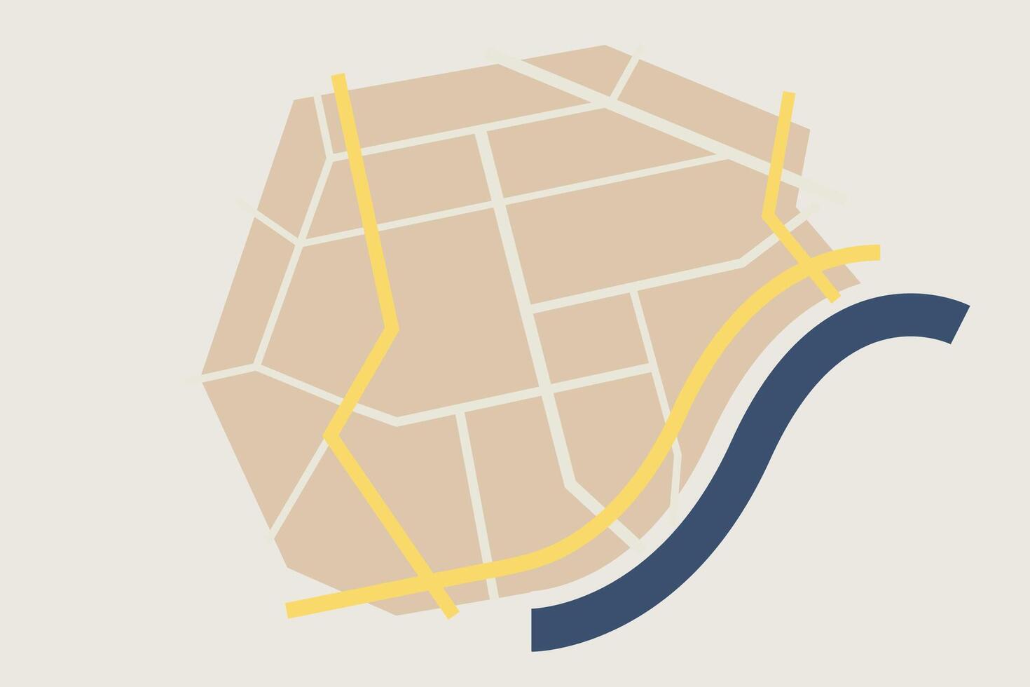 Road and Street Infographic Design Template vector