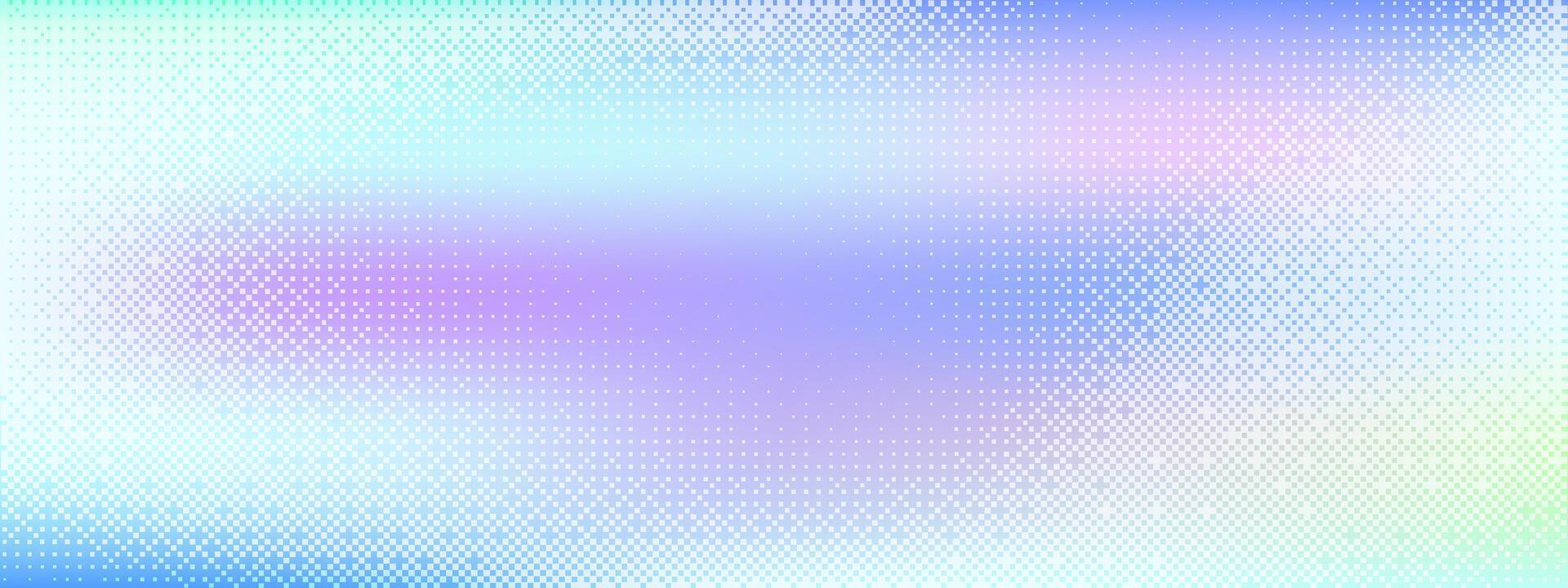 Stylized bitmap pattern with pixel layout and game-like vibe. Gradient tones support a clean y2k background for web or app design. illustration vector