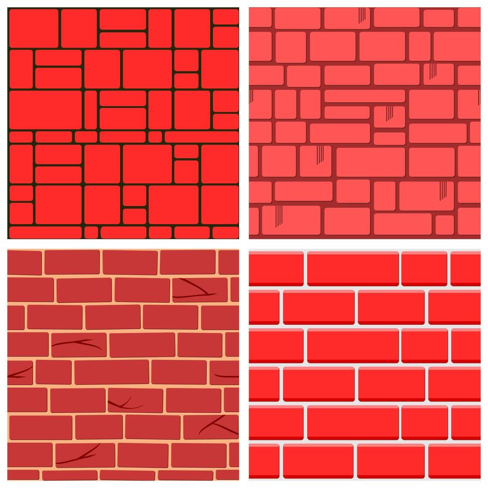 a seamless pattern design with a brick theme that is artistic and attractive. suitable for background images, digital background images, paper, fabric, decorations, and many more vector