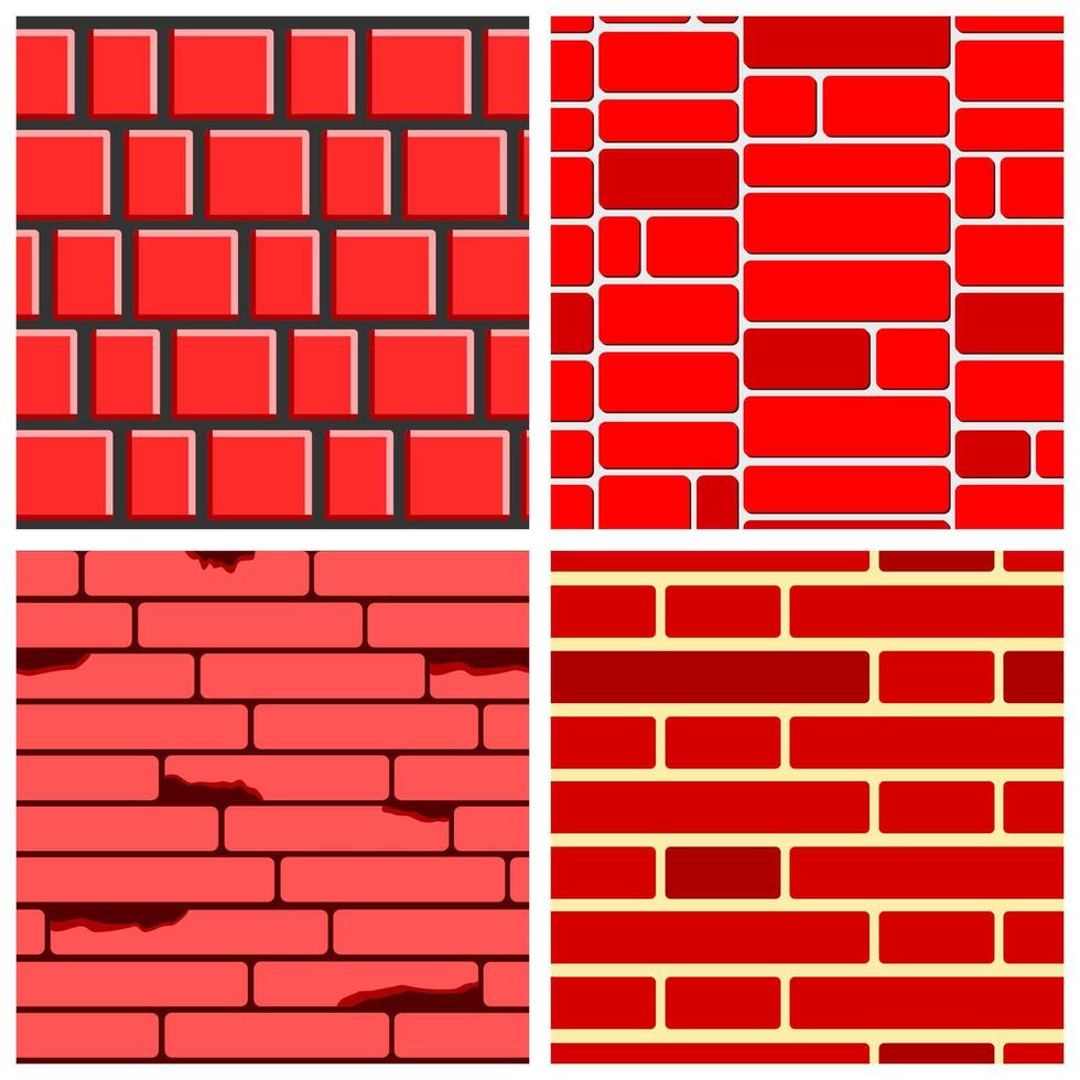 a classy brick-themed seamless pattern design. suitable for backgrounds, digital backgrounds, paper, fabric, decorations, and more vector