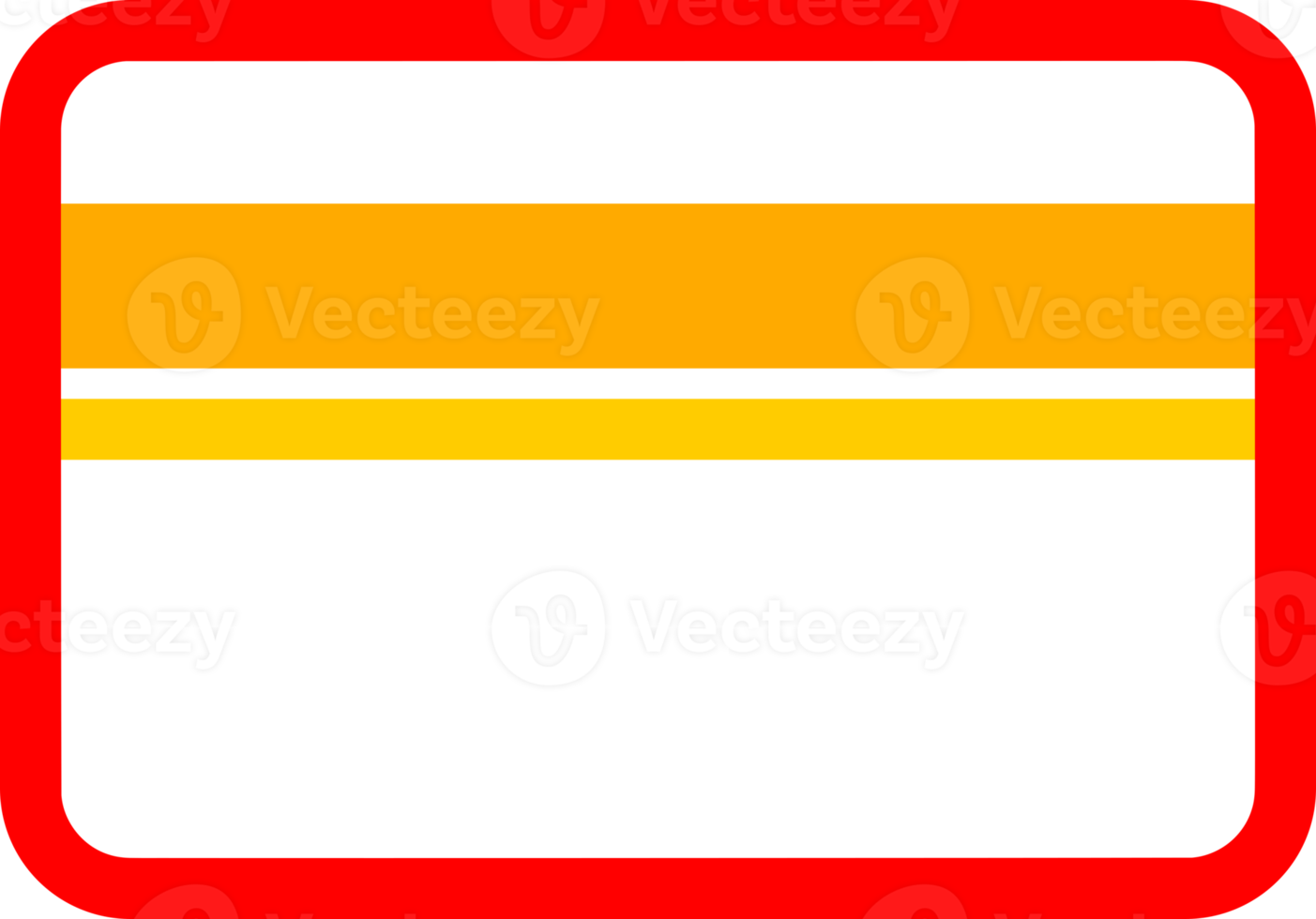 Red yellow credit card png