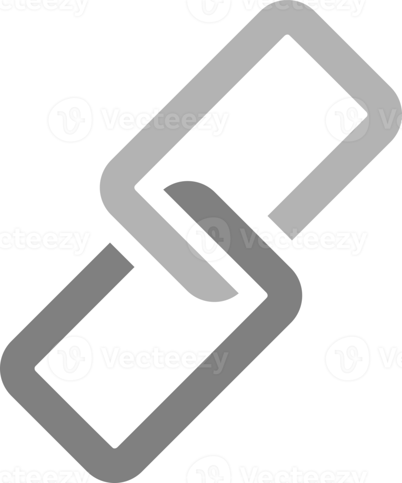Gray chain link sign png