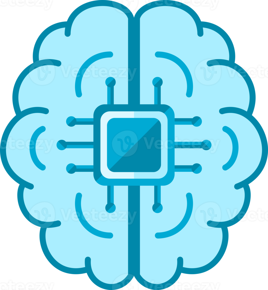 Blue chip brain png