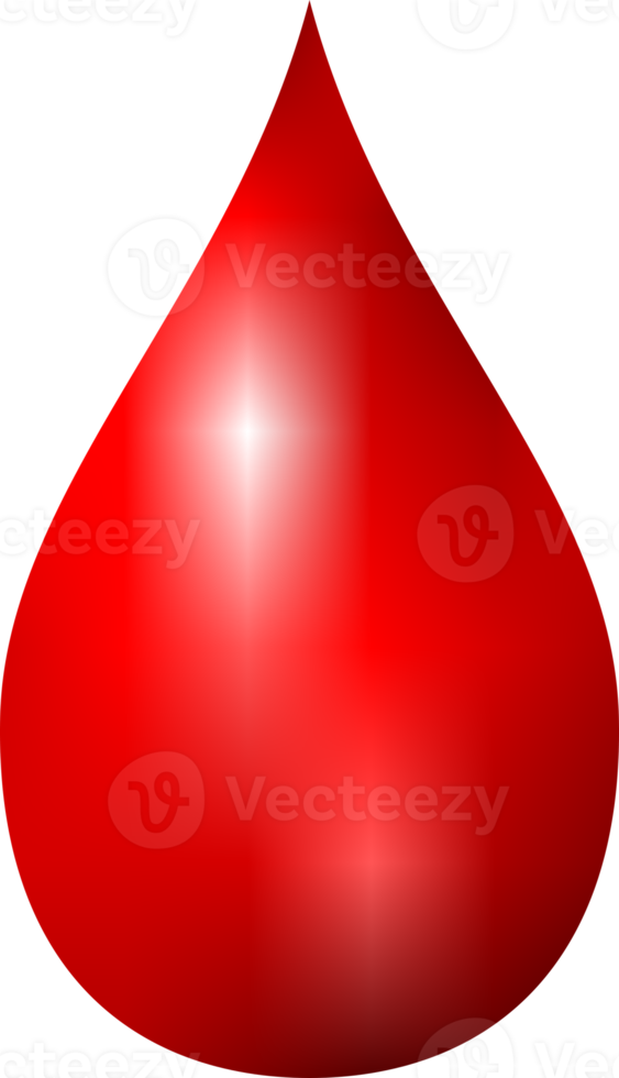 Red blood drop png