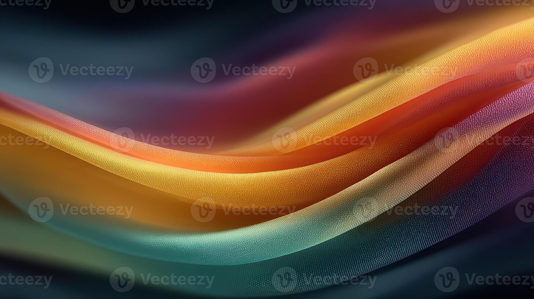 Abstract flow of vibrant colors creates a mesmerizing visual experience in a dynamic composition photo