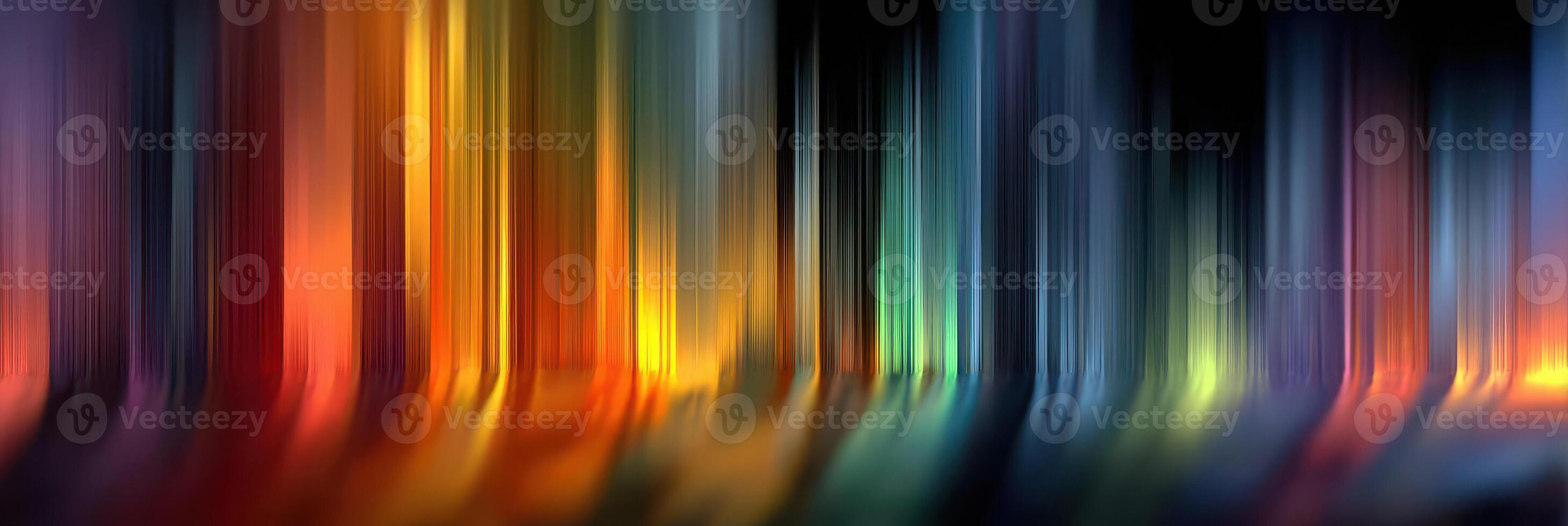 Vibrant colors blend smoothly to create an abstract piece evoking emotions and imagination in an artistic display photo