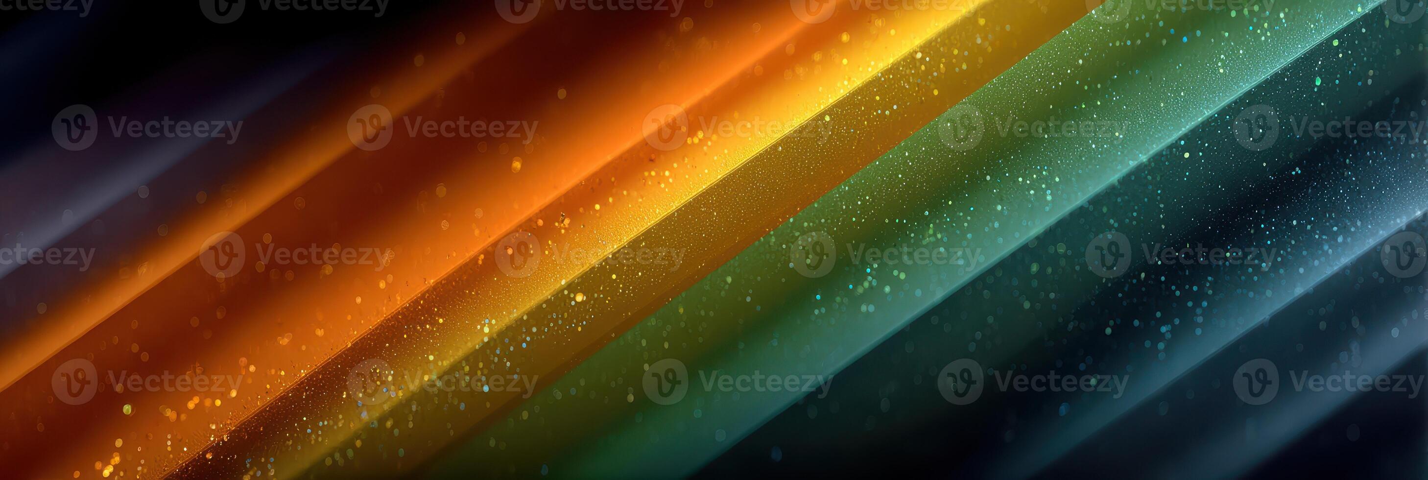 Colorful abstract pattern with streaks of light and subtle sparkle in a dark background photo