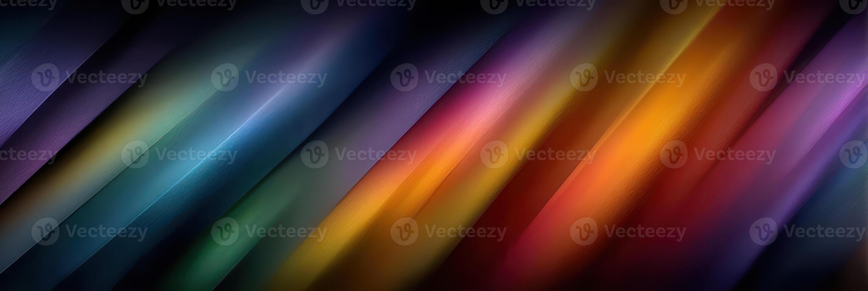 Colorful abstract background with diagonal lines creating a dynamic visual effect in various hues photo