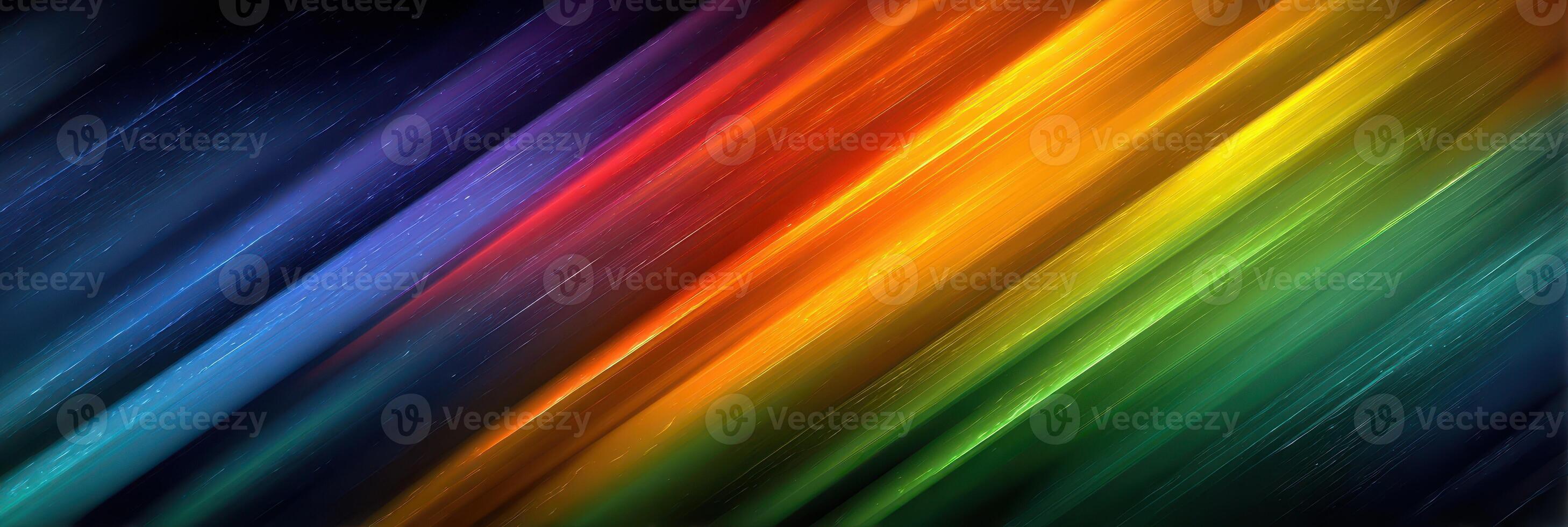 Vibrant abstract multicolor background with diagonal streaks in various shades during evening hours photo