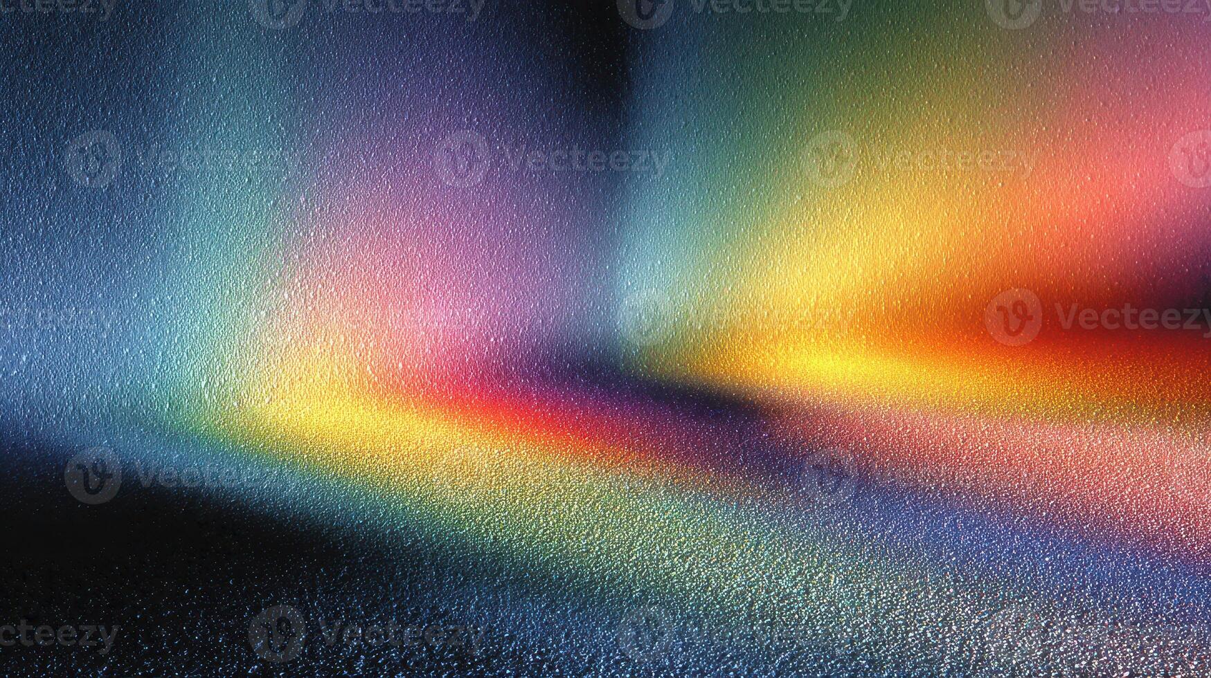 Vibrant light patterns creating abstract art in a colorful display on a textured surface photo