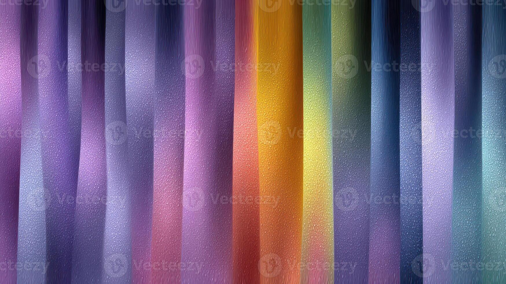 Vibrant abstract display of colors in vertical stripes, depicting a dreamy atmosphere with soft textures and hues photo