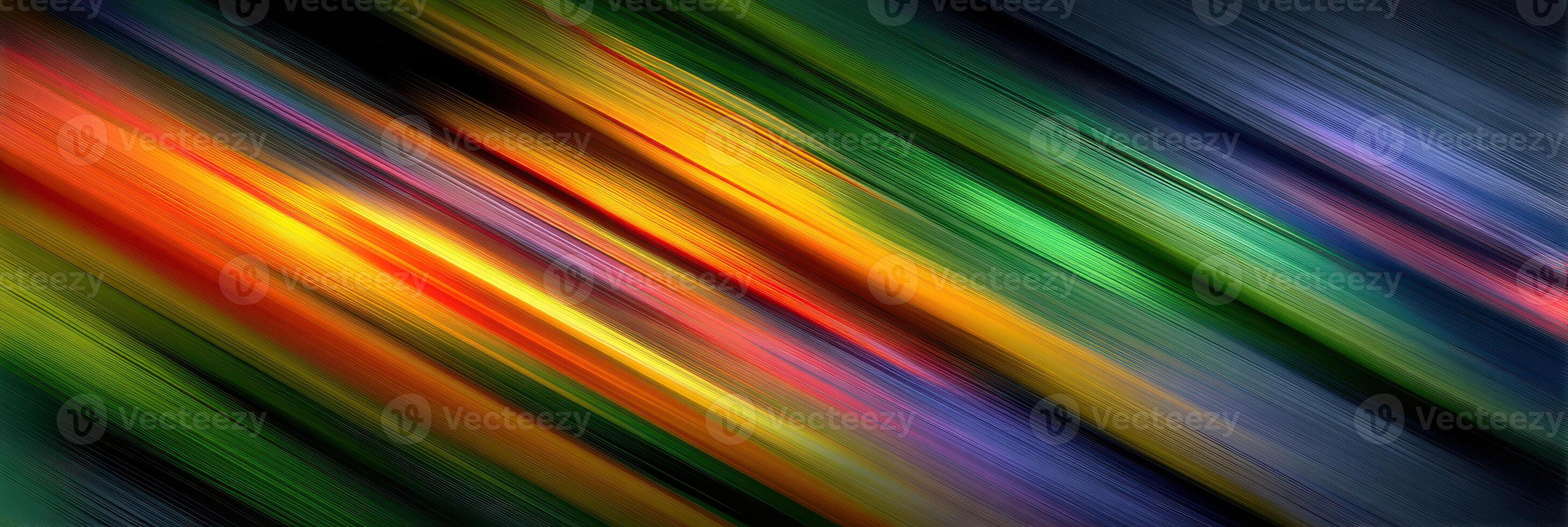 Colorful abstract painting with vibrant streaks highlighting dynamic energy in a contemporary art style photo