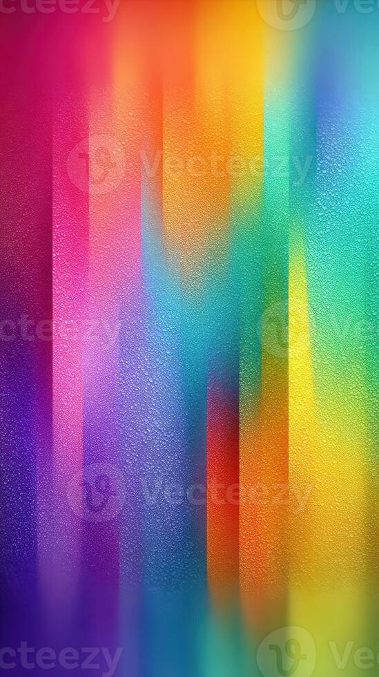 Colorful abstract artwork with vibrant hues blending together in a harmonious display of shades and light photo