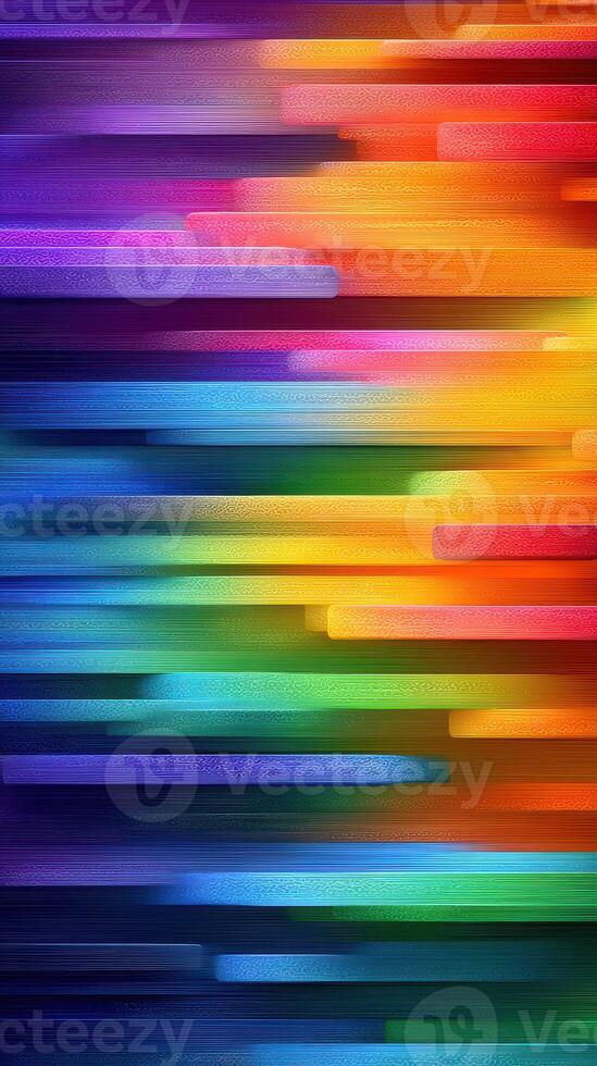Vibrant rainbow abstract background with smooth lines and gradient colors creating a dynamic visual effect photo