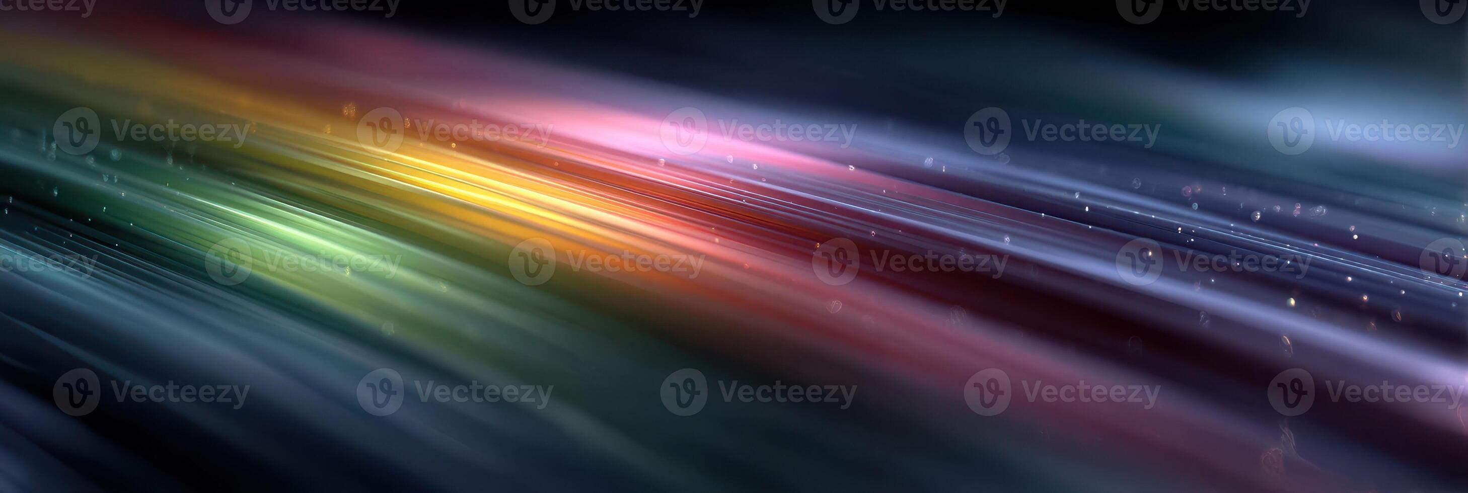 Colorful light trails create dynamic patterns in an abstract setting at night photo