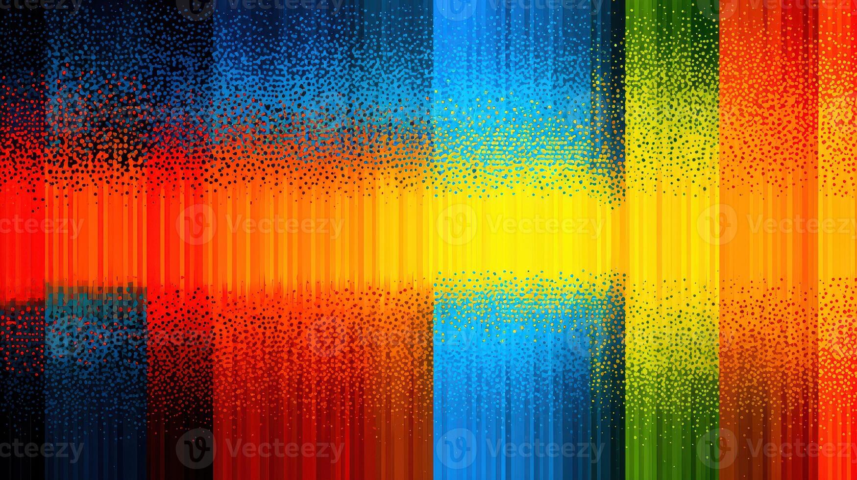 Colorful abstract wave representation showcasing vibrant hues and dynamic patterns during a creative art event photo