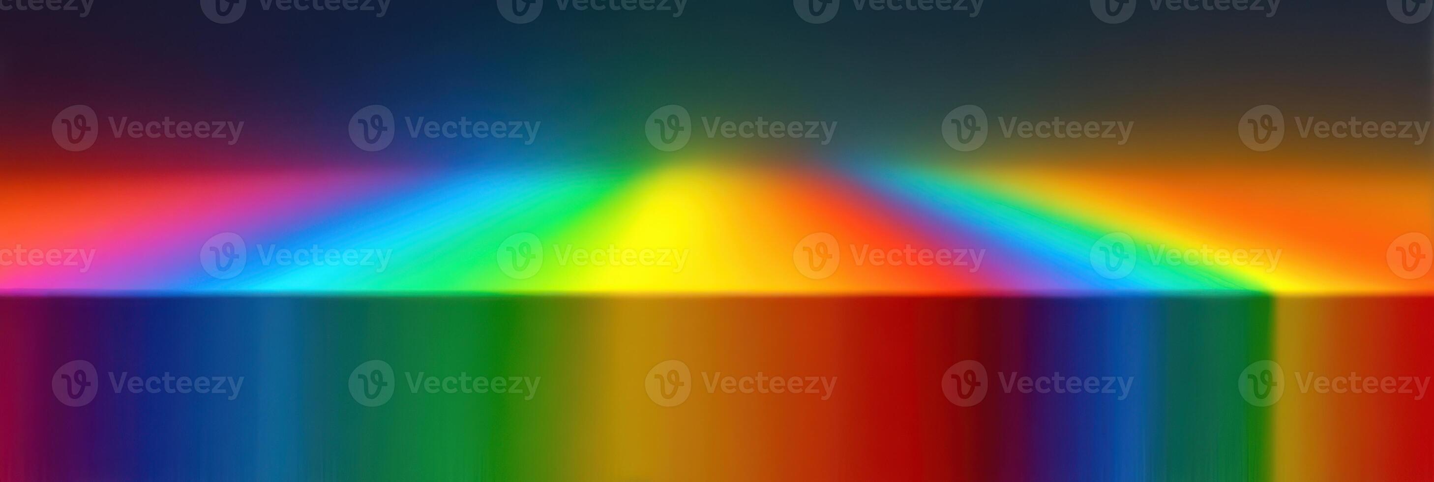 Vibrant rainbow spectrum displaying colors blending seamlessly in an abstract design with a smooth gradient effect photo
