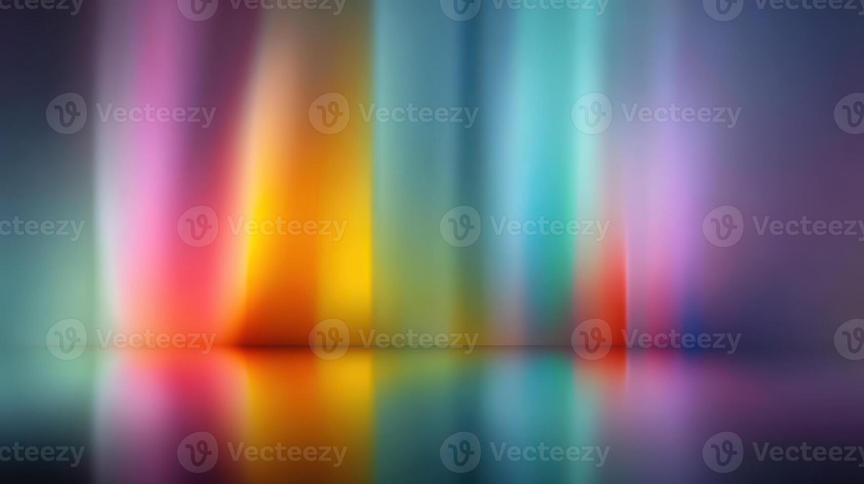 Vibrant light patterns revealing dynamic colors in abstract art during a creative showcase photo