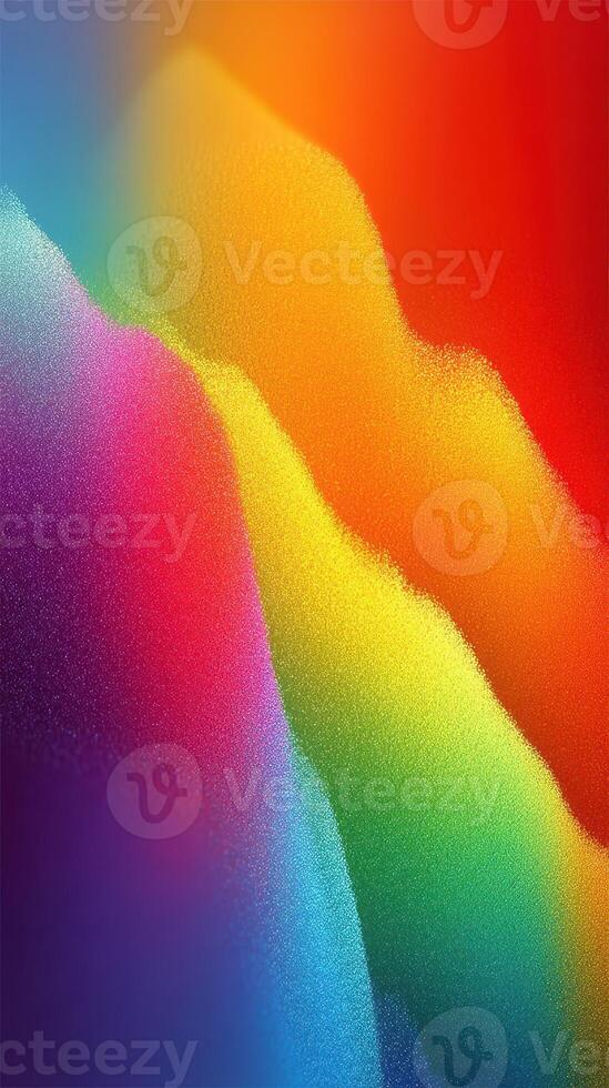 Vibrant abstract waves of color create a mesmerizing visual experience in a digital artwork photo
