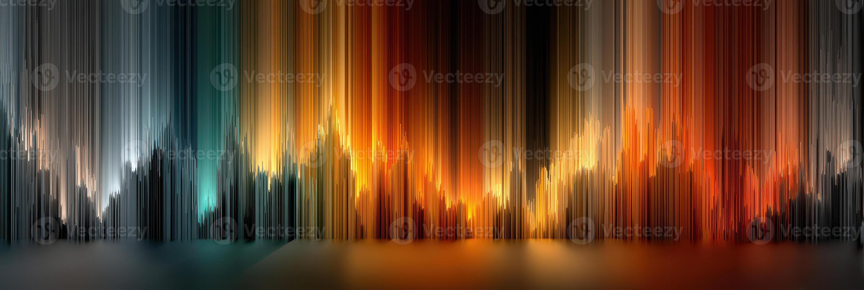 Vibrant abstract artwork created with vivid colors showcasing fluid patterns and movement in a captivating display photo