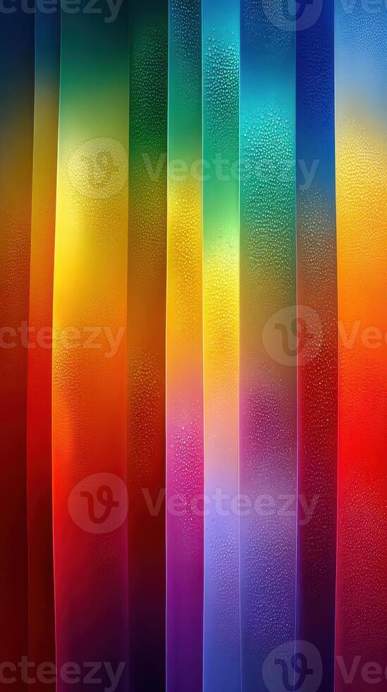 Colorful abstract display of vibrant shades with a smooth gradient effect and soft textures photo