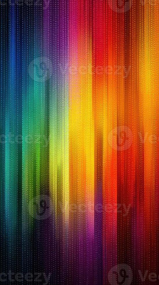 Vibrant abstract display of colorful vertical lines showcasing a spectrum of hues in a dynamic arrangement photo