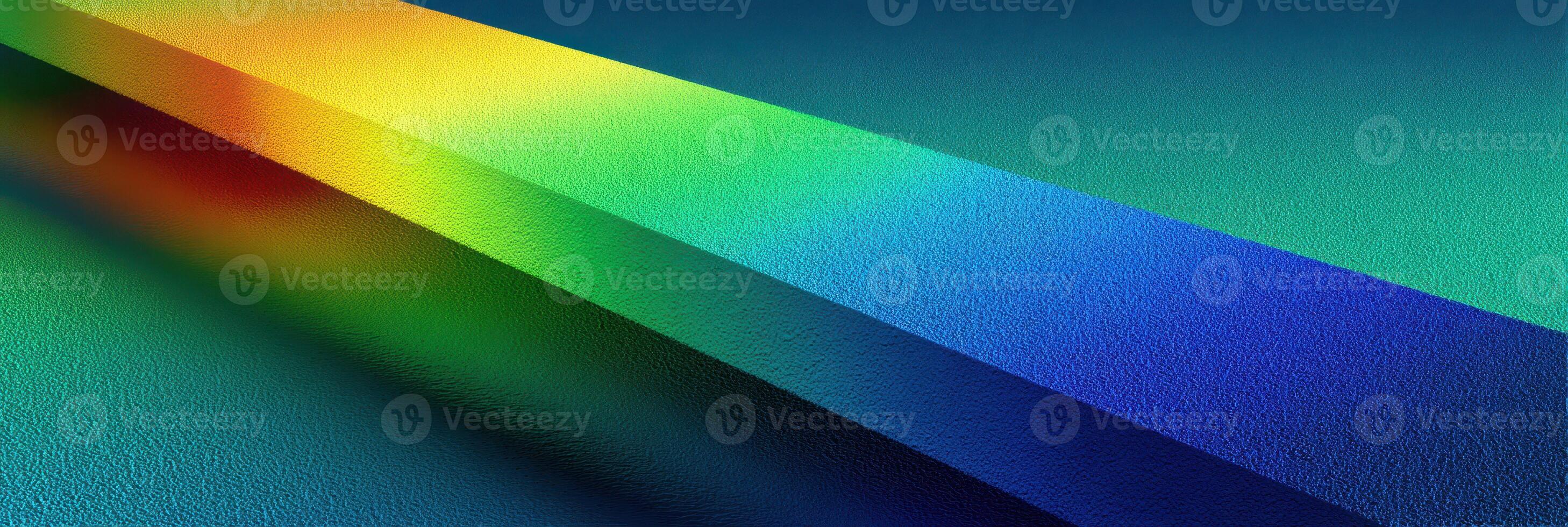 Vibrant geometric shapes create a colorful gradient design in a modern art style photo