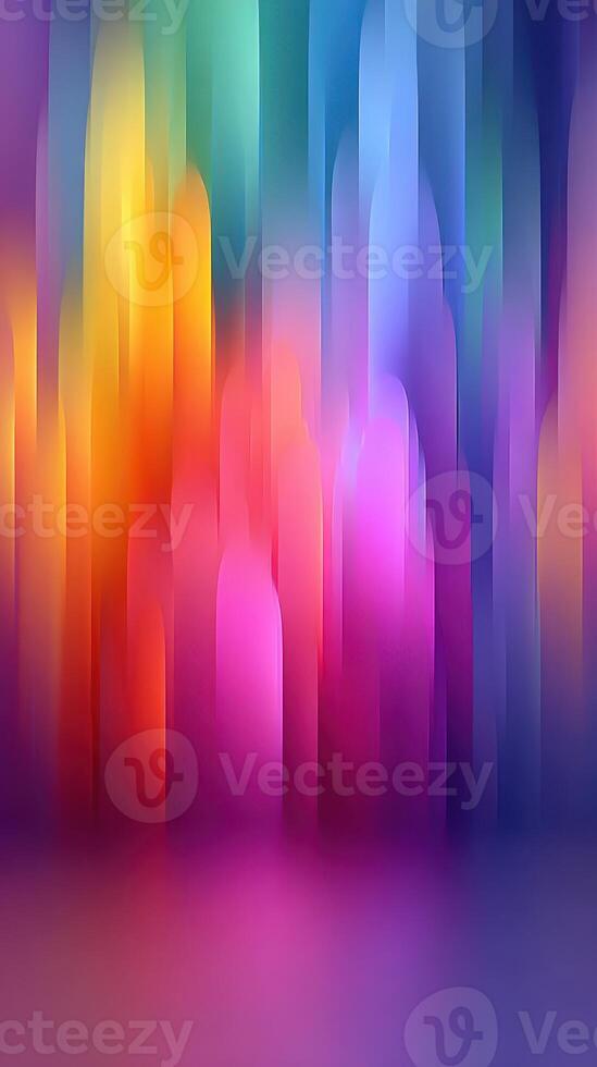 Colorful abstract texture creates a mesmerizing pattern of blurred shapes and vibrant hues during daytime lighting photo
