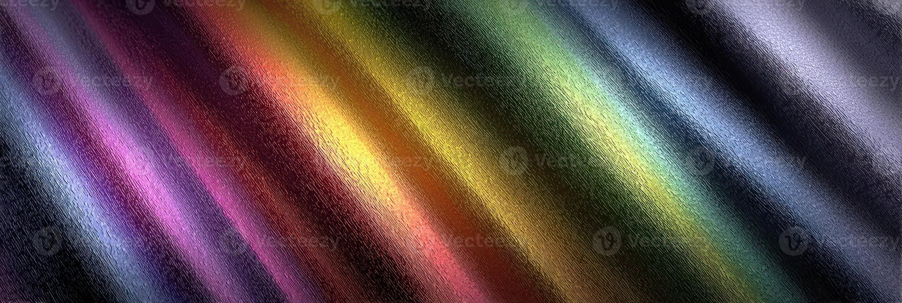 Vibrant abstract pattern with colorful gradients flowing diagonally across the surface photo
