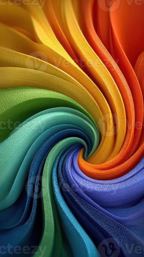 Colorful swirling patterns create a vivid abstract design that captures attention and inspires creativity photo