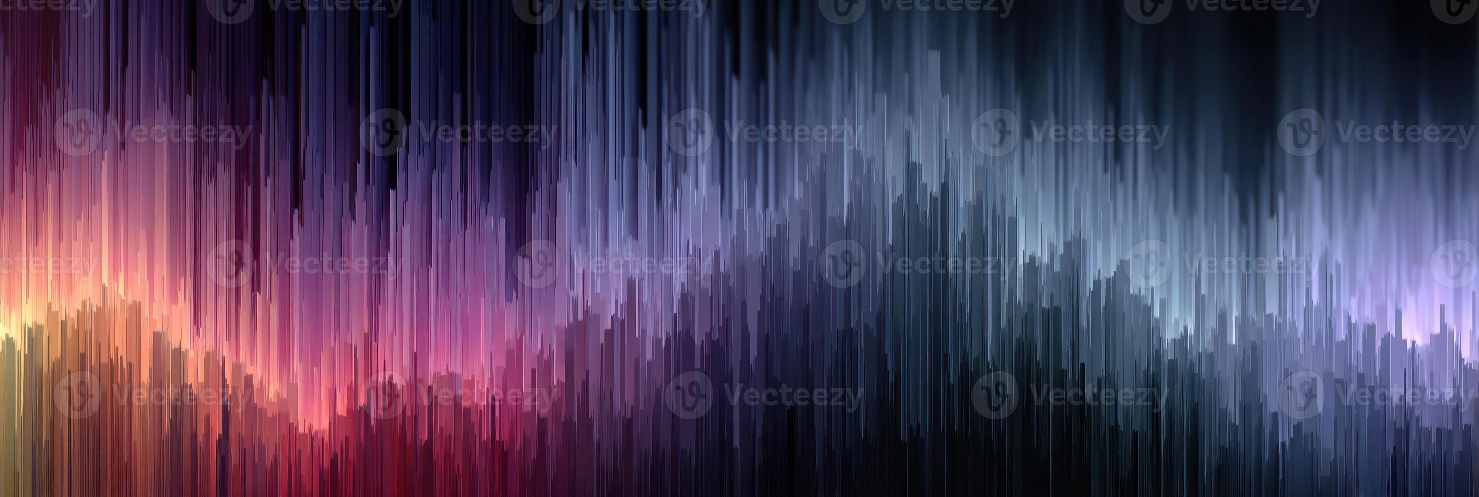 Vibrant abstract wave patterns showcasing a blend of colors with smooth gradient transitions for artistic display photo