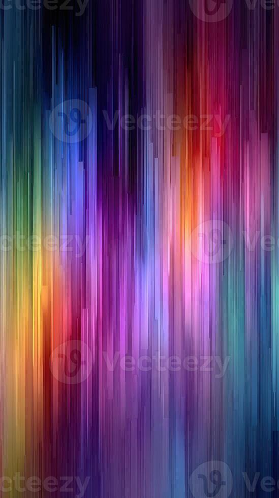 Colorful abstract light streaks create a dynamic visual experience in an artistic setting photo