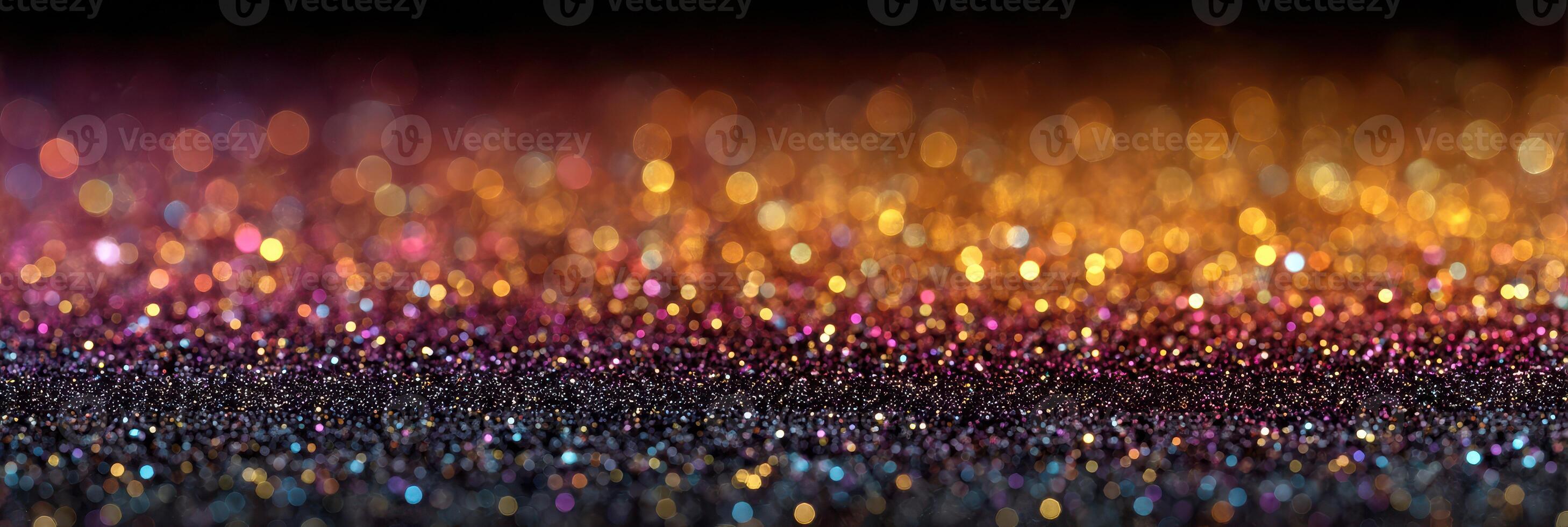 Colorful glitter backdrop creates a vibrant atmosphere for various artistic projects and celebrations photo