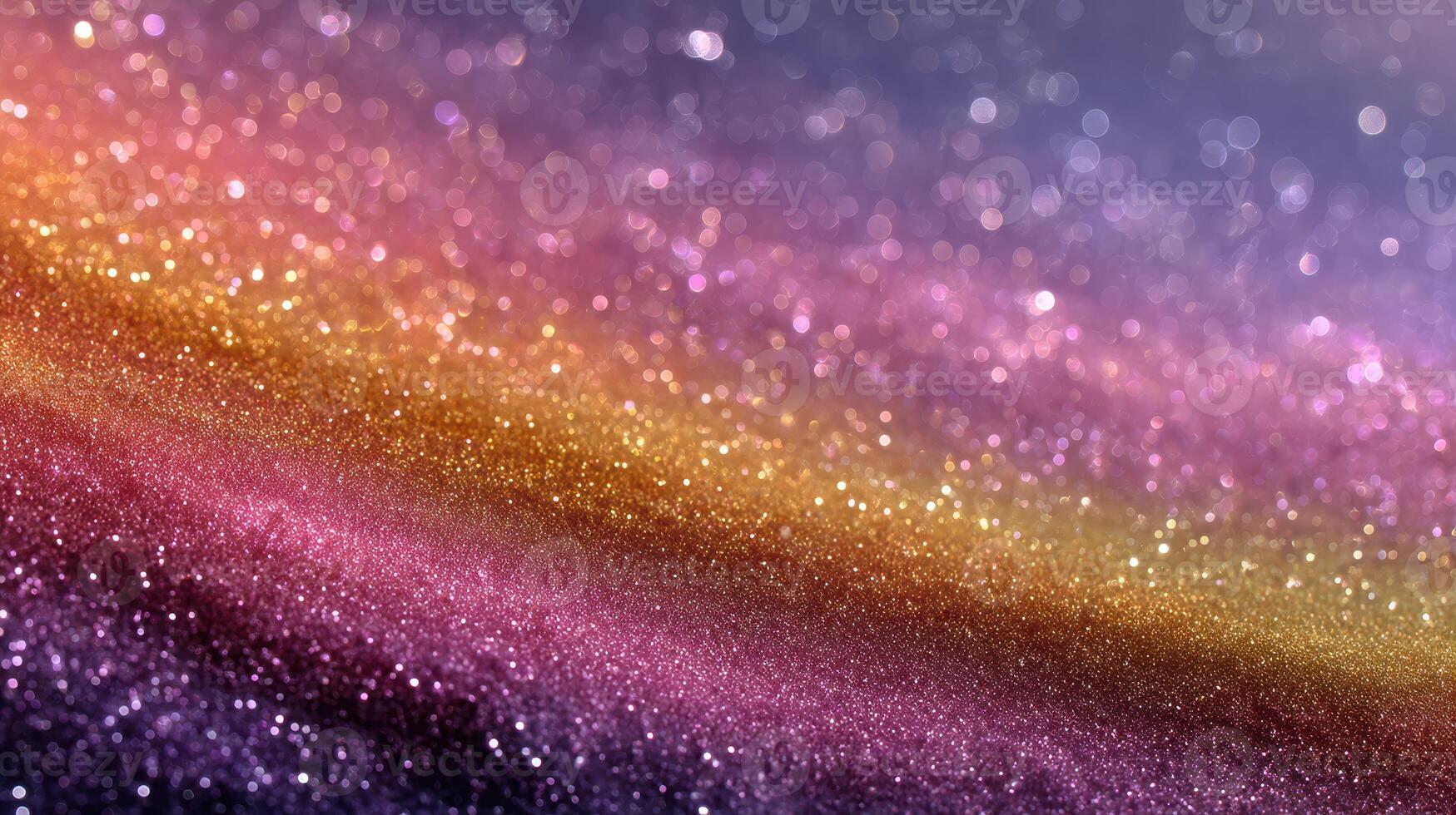 Sparkling gradient of colors shines brightly in a dreamy, abstract background of vibrant hues during twilight photo
