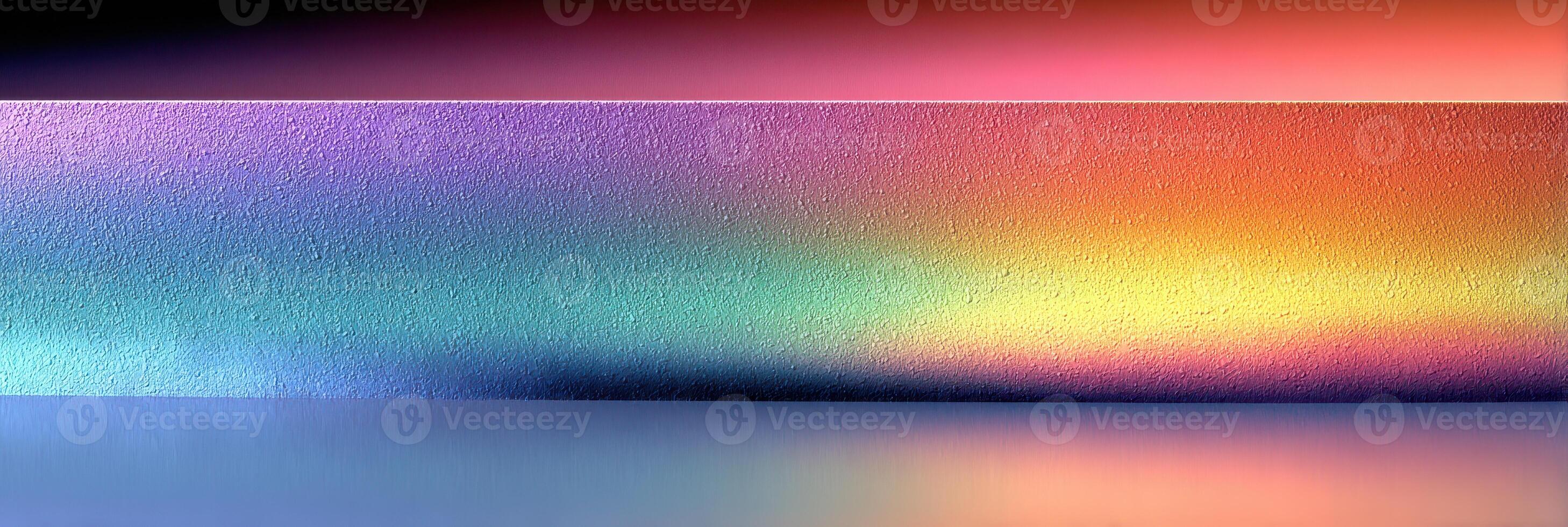 Colorful abstract gradient blending light shades at sunset in a serene atmosphere photo