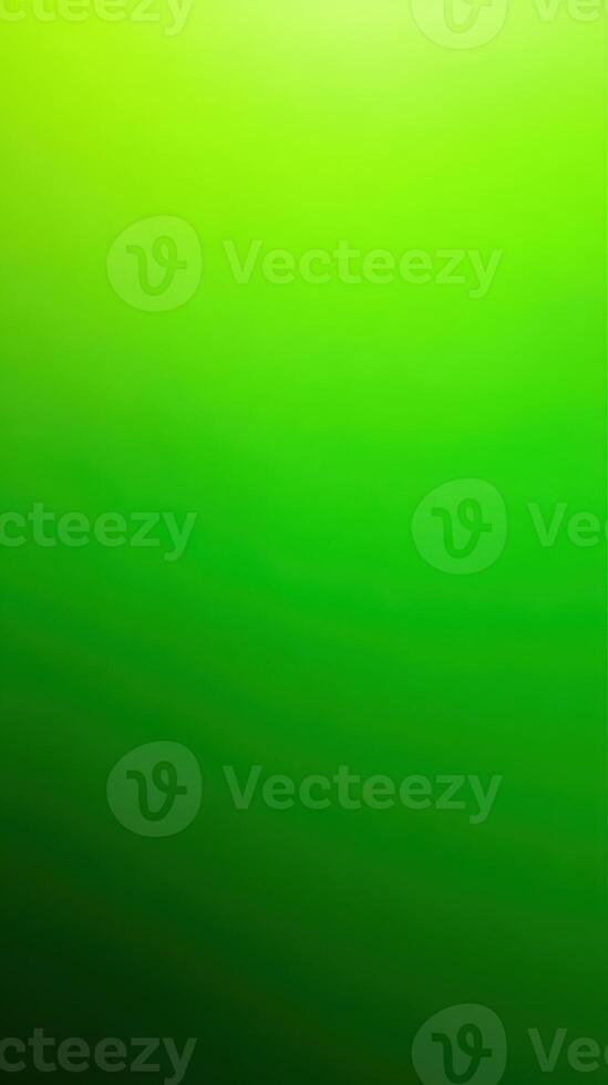 Vibrant green gradient background with smooth transitions showcasing shades of nature during daylight photo