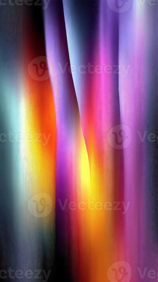 Vibrant abstract composition showcasing dynamic colors and flowing patterns in an artistic expression of light photo