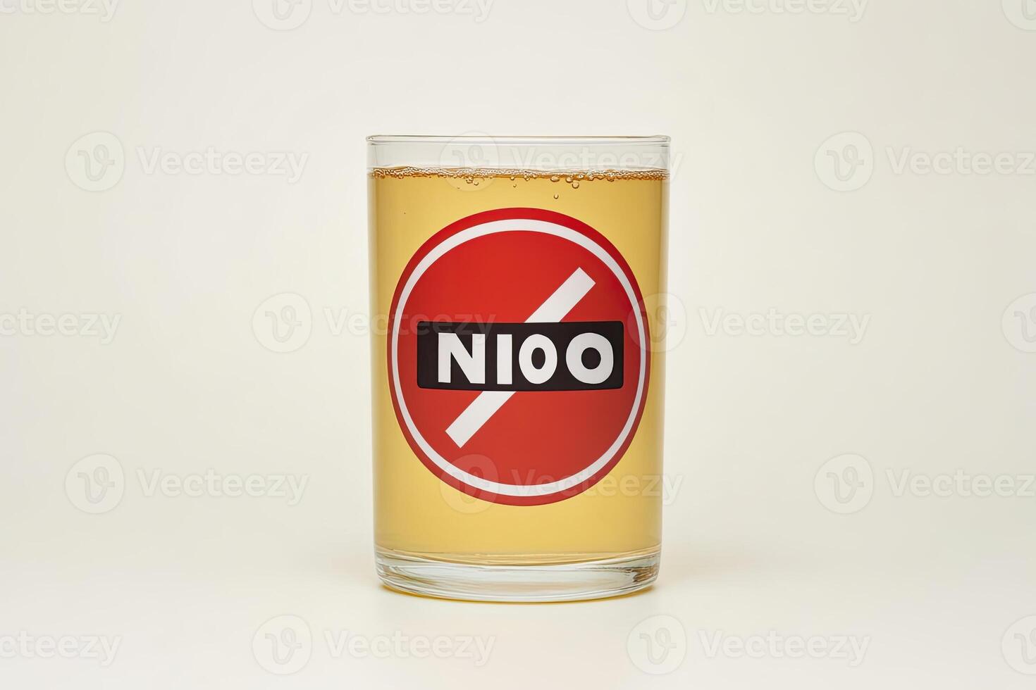 Prohibition of a beverage photo