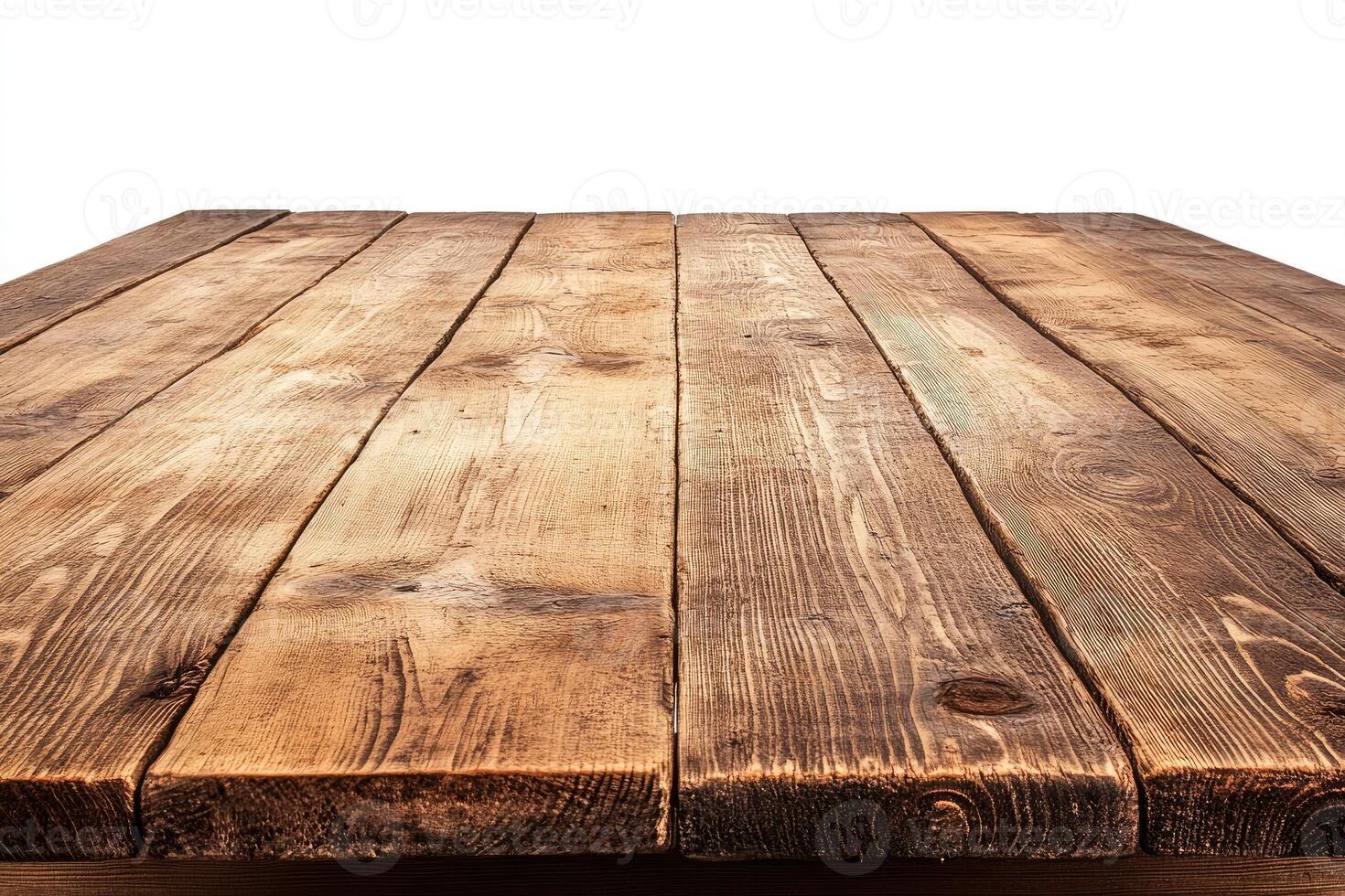 Wooden table top photo