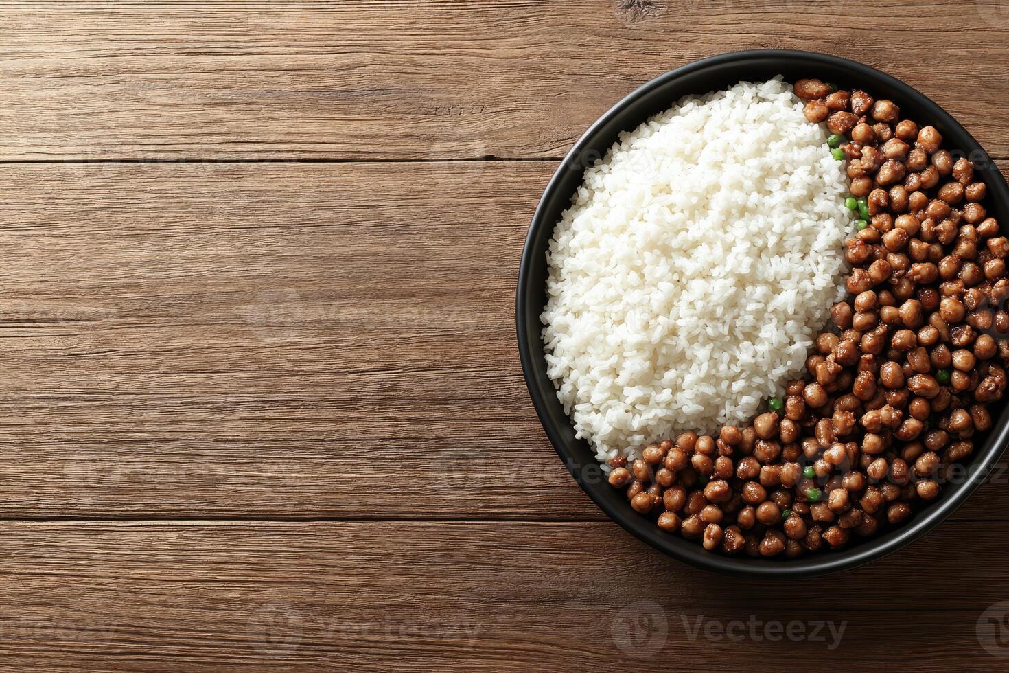 Balanced Rice and Chickpeas Dish photo