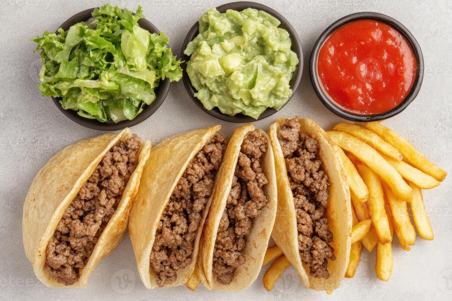 Beef Tacos with Sides photo