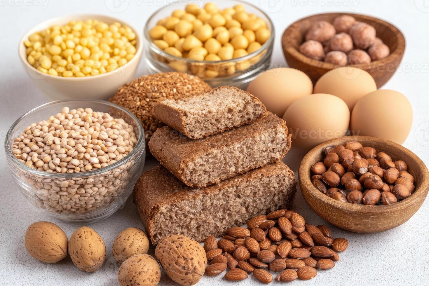 Diverse Protein-Rich Foods photo