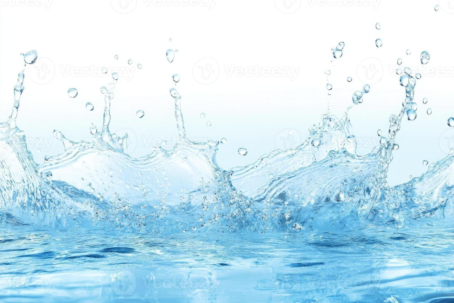 Water splash close-up photo