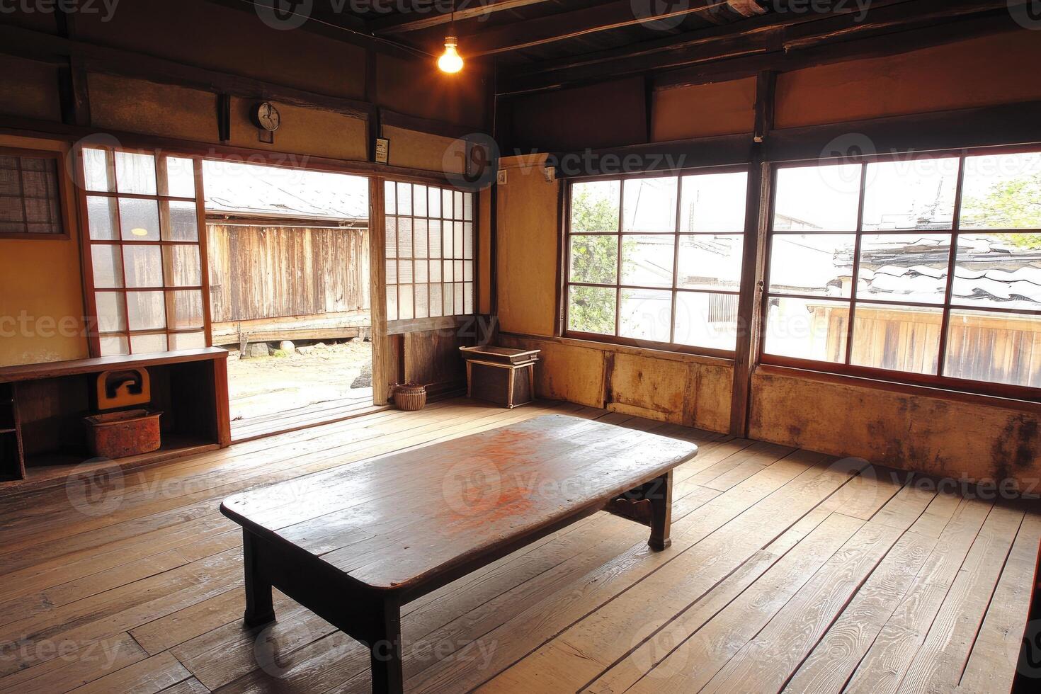 Rustic Japanese interior photo