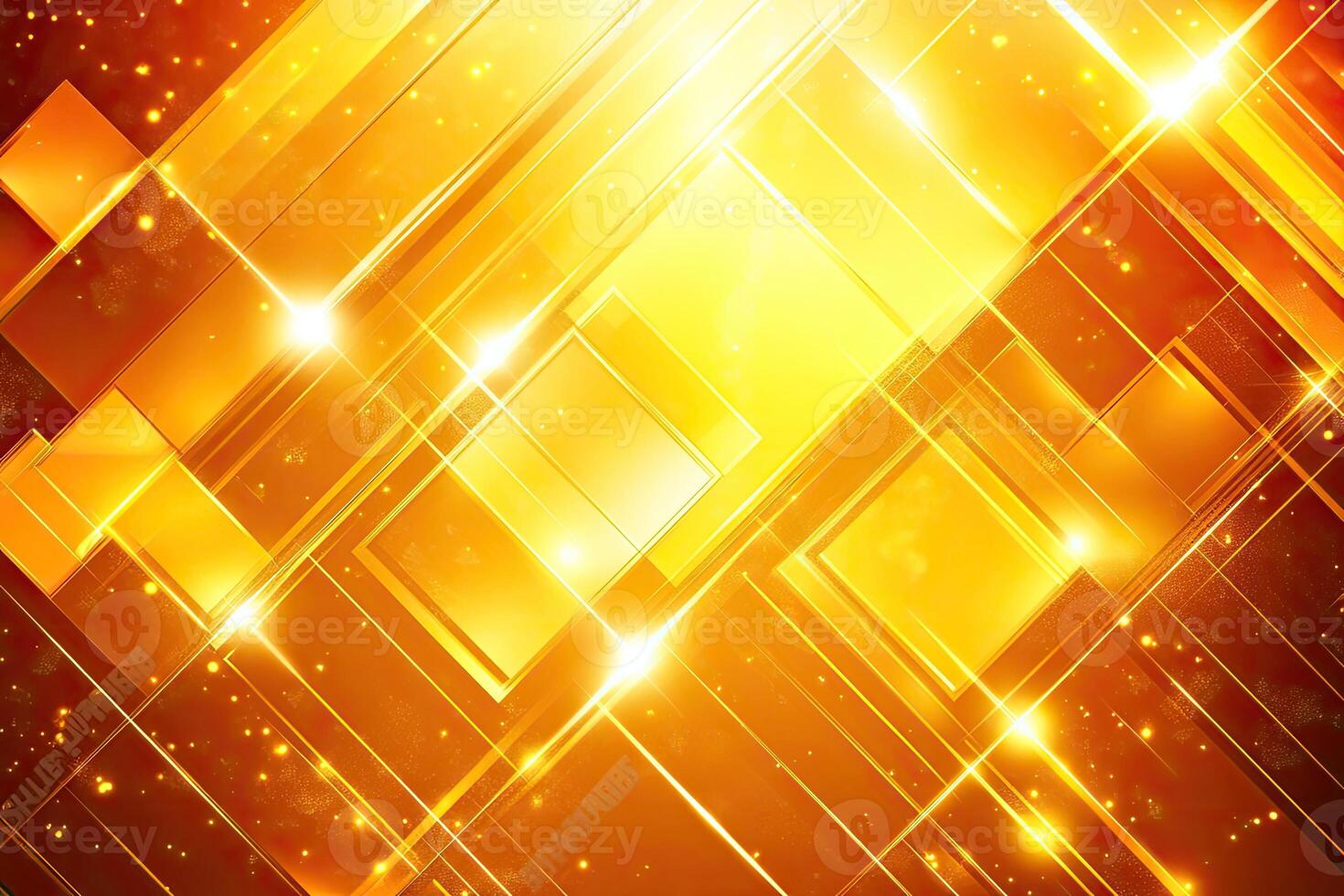 Gold Geometric Abstract Background photo