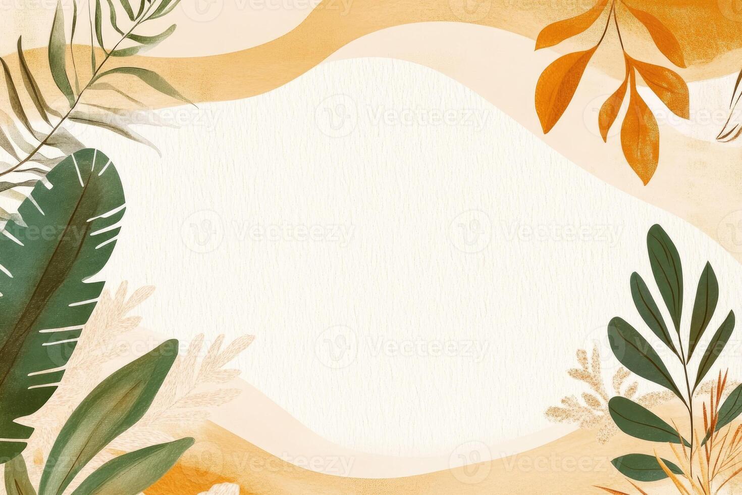 Botanical Border Design photo