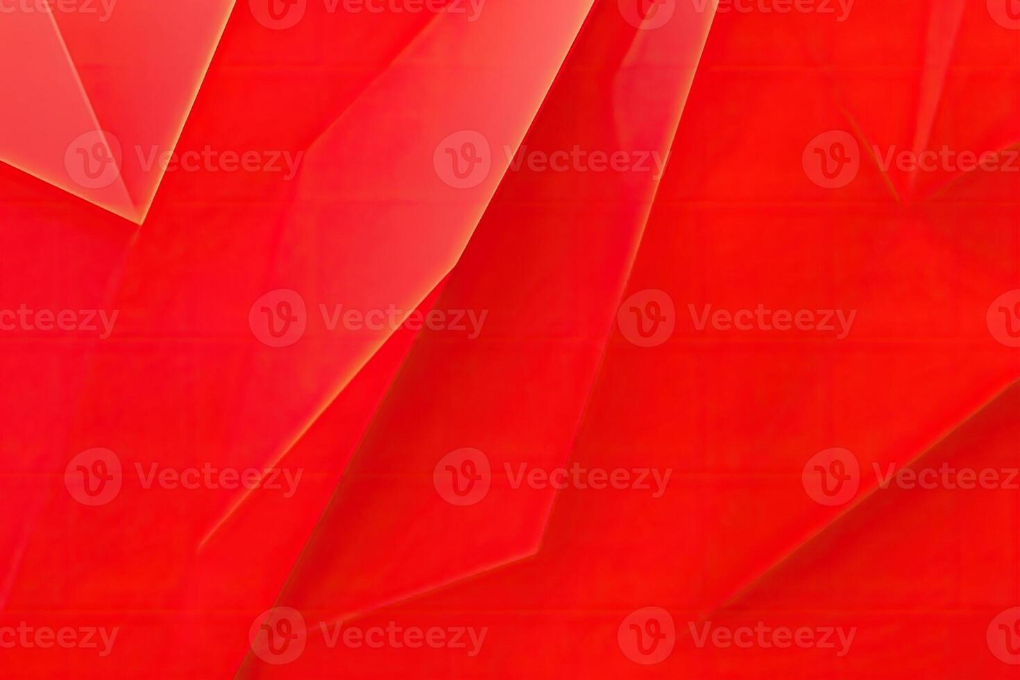 Abstract Red Geometric Pattern photo