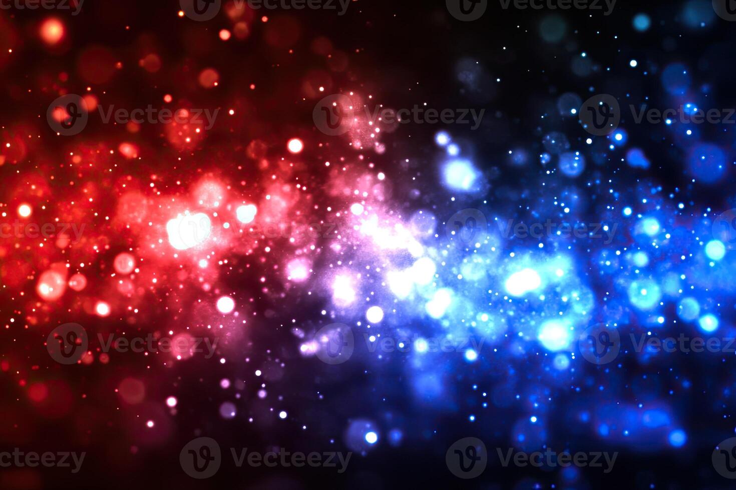 Abstract vibrant light streaks photo